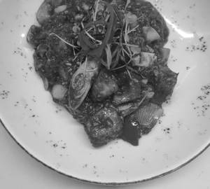 Green Schezwan Cottage Cheese