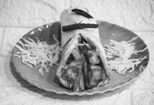 Paneer Schezwan Shawarma
