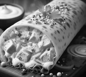 Creamy Chicken Mayo Egg Roll