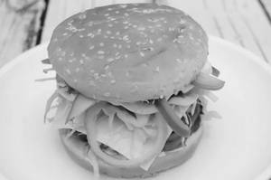 Aloo TIkki Royal Cheese Burger