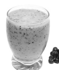 Black currant shakes