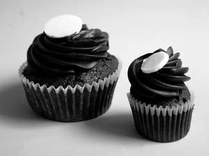 Chocolate With Chocolate Ganache Cupcake