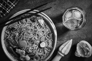 Schezwan Chicken Noodles