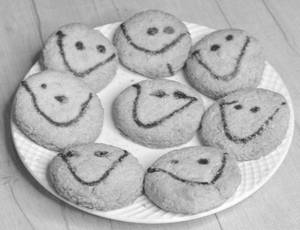 Coconut Smiley Cookies [250 Grams]