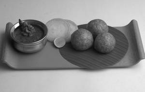 Ragi Sankati (2pc) With Natu Kodi Pulusu