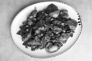 Black Pepper Potatoes Dry