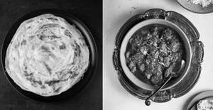 3 Porotta + Beef Masala