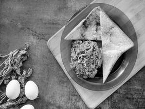 Parsi Akuri With Toast