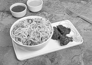 Chiecken Noodles Quarter + Chicken 65 [3 Pcs]