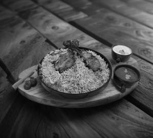 Roasted Chicken Tangdi Rice (2 Pieces)