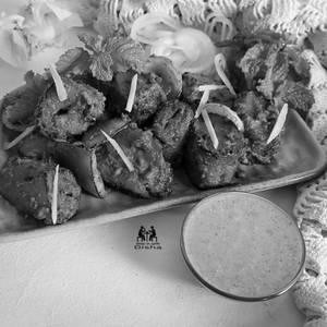 Achari Soya Chaap Tikka