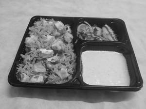 Paneer Biryani With Gravy & Raita