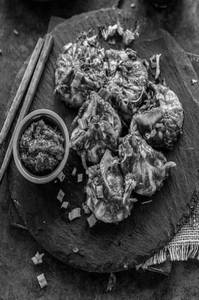 Honey Chilli Momo (veg)