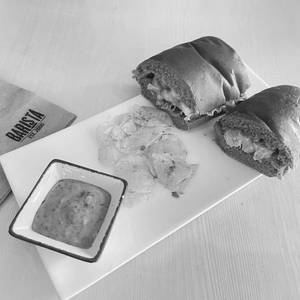 Freshly Made Chicken Seekh Sandwich