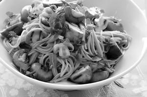 Mushroom Noodles