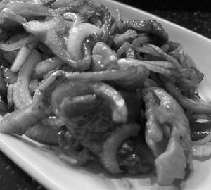 Stir Fry Pork With Green Pepper