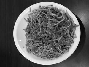 Veg Burnt Garlic Chinese Noodles