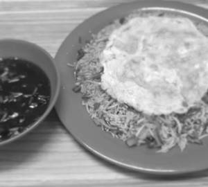 Chicken Schezwan Triple Rice