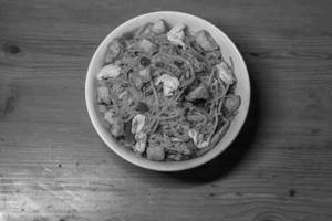 Shanghai Fried Noodle & Rice Chicken