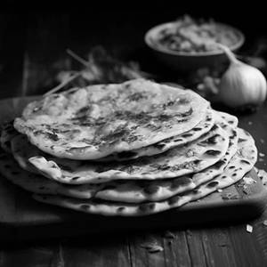 Tandoori Garlic Roti