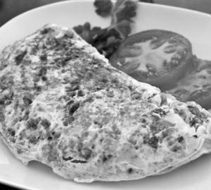 Chicken Keema Omelette