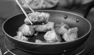 Chicken Momos (pan Fried) 