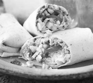 Corn & Mushroom Wrap