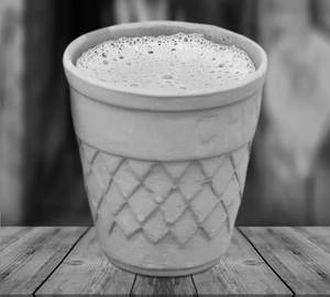 Empty kullad Only (  No Tea )