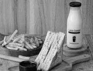 Veg Sandwich + French Fries + Vanilla Shake 