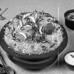 Malai Seekh Biryani