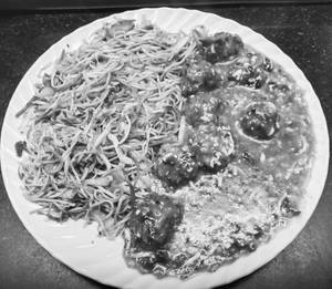 Veg. Manchurian Combo