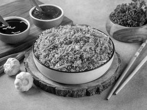 Veg Burnt Garlic Fried Rice