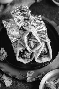 Egg Paneer Chicken Mix Roll