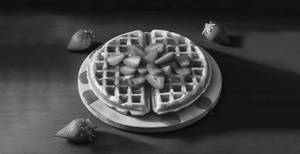 Strawberry Waffles