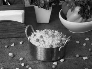Corn And Peas Pulao