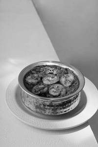 Gongura Prawns Curry