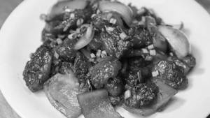 Mushroom Chilly Dry