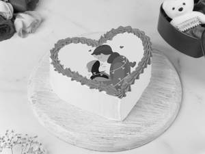 Love Delight Photo Cake