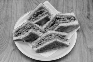 Tomato Omelette Toast Sandwich