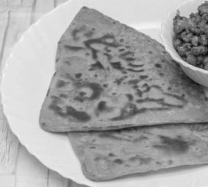 Bhaat 300ml+ 2 Tikona Paratha