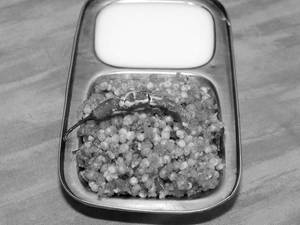 Sabudana khichadi