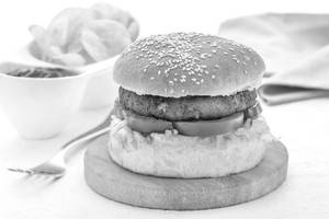 Fried Paneer Burger