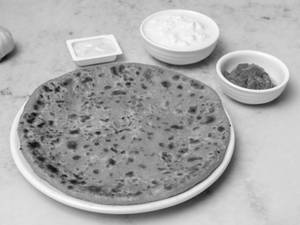 Garlic Cheese Paratha