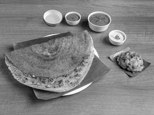 Ghee Podi Masala Dosa