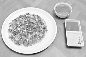 Onion Tomato Coconut Uttapam