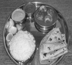Egg Thali