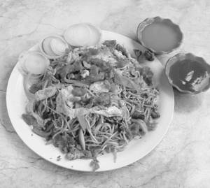 Chicken Double Egg Noodles  