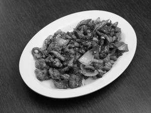 Veg Mushroom Chilli