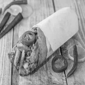 Chicken Mexican Roti Shawarma