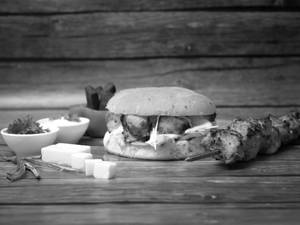 Chicken Tikka Burger
